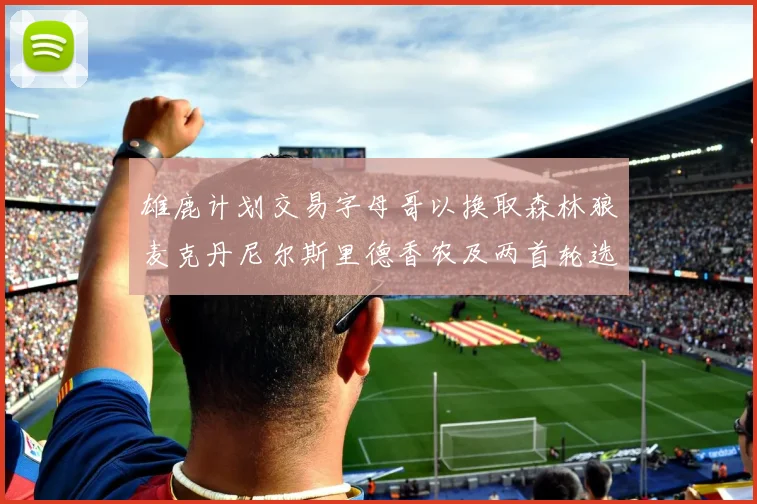 雄鹿计划交易字母哥以换取森林狼麦克丹尼尔斯里德香农及两首轮选秀权